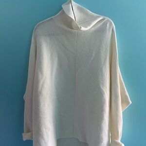 Oversized cream sweater